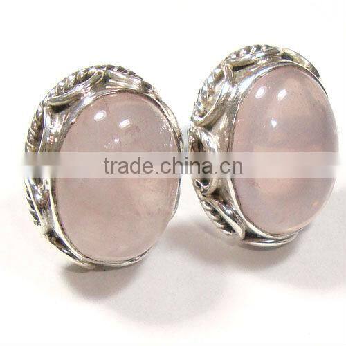 .925 Sterling Silver Red Onyx Fashion Earring