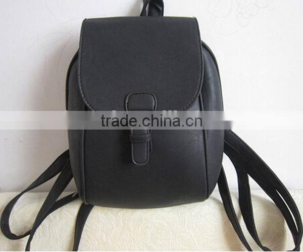 2014 china suppier pu backpack fashion lady designer mini beatles drawstring backpack bags