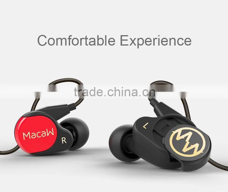 RT-10 earphones hifi in ear general bass sports earphones