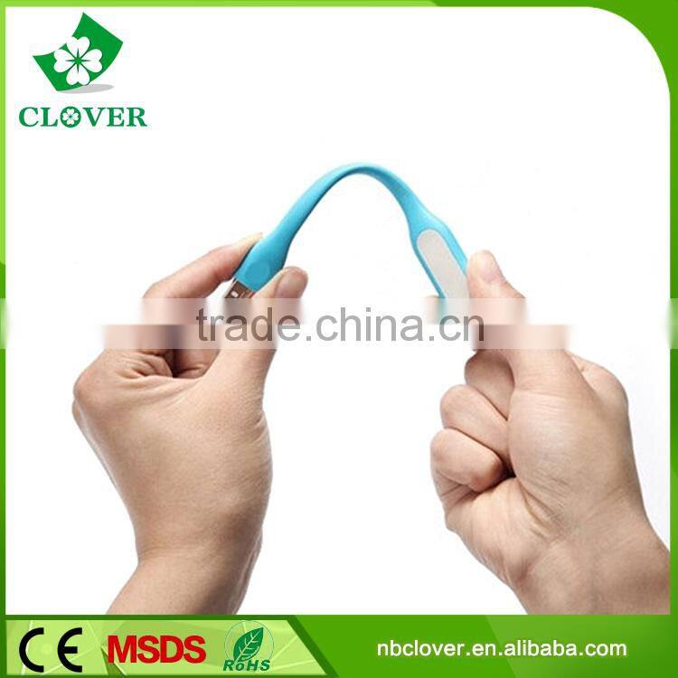 6 LED 220MA rubber led work light mini usb led light