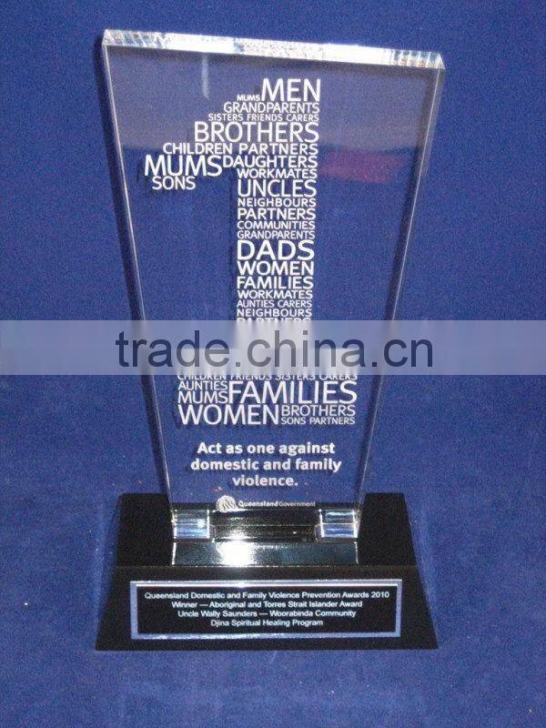 Fashionable Crazy Selling star shaped acrylic award trophy