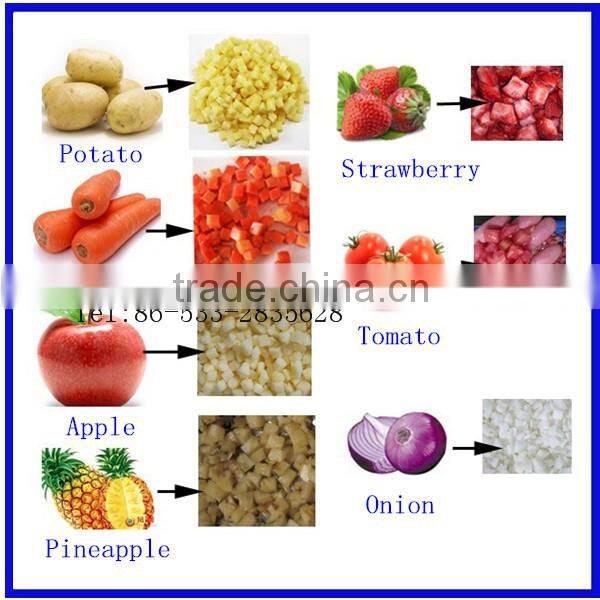 Automatic Stainless Steel Apple Chopper Machine