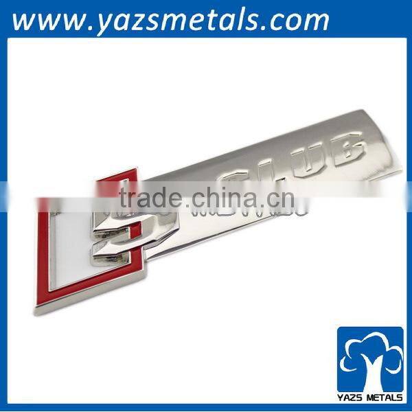 promotion custom Metal sticker for car