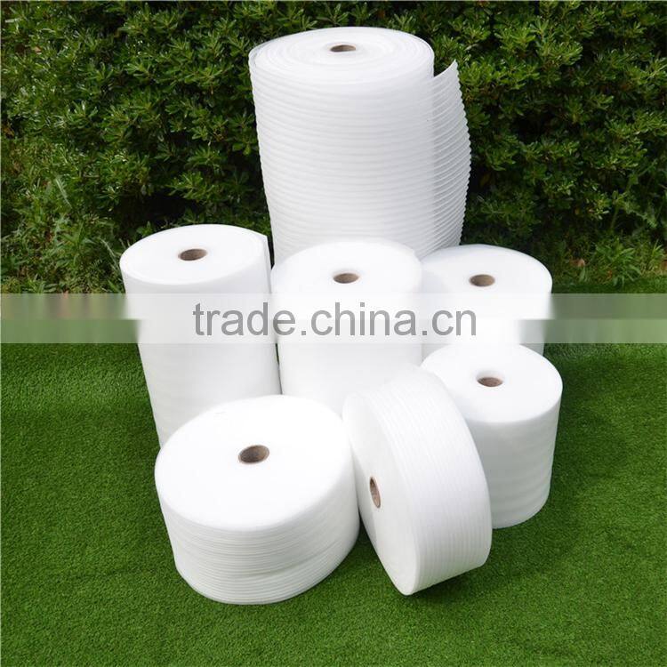 0.8mm 1/32'' EPE Foam Packaging Wrap 0.3X 305m 12" x 1000'