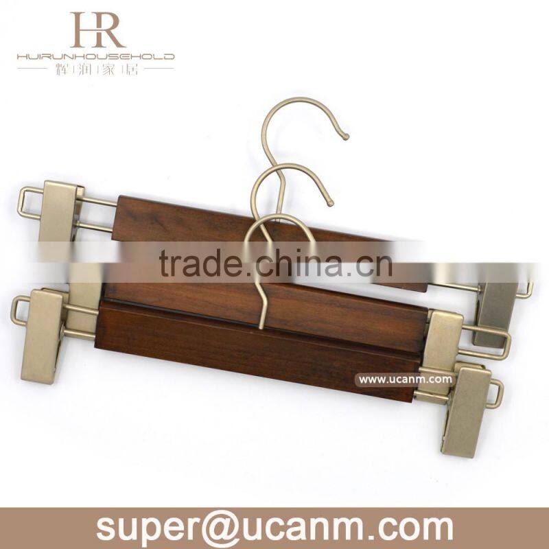 HRW-U31GV cheep wood trouser hanger