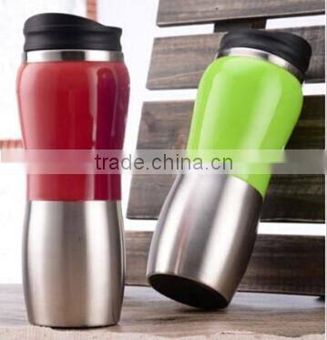 540ML plastic leak proof never spill travel mighty mug