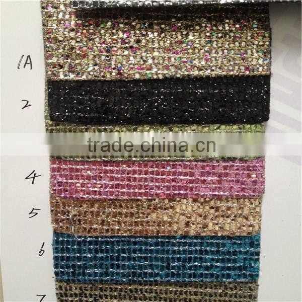Shining PU leather for phone cases with best price made in China,special design