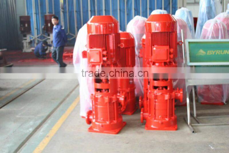 in-line vertical multistage fire Pump
