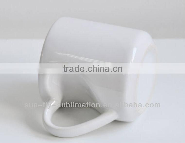 12oz color changing ceramic mug,blank mugs for sublimation printing,plain white ceramic mug