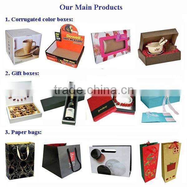 Fashional apparel box gift packaging