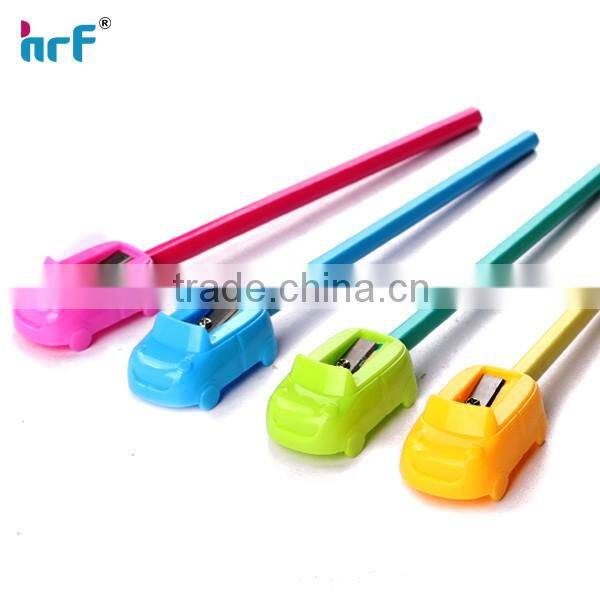 plastic car shape sharpener ,mini cute pencil sharpener