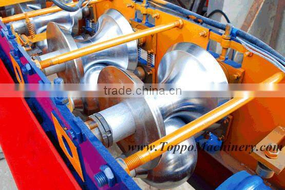 Glazed Metal Roof Ridge Cap Producing Machine
