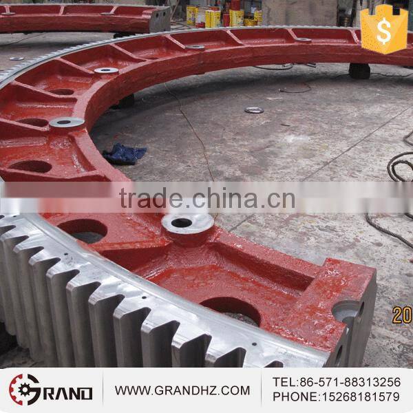 basic components of rotary kiln drive girth gear