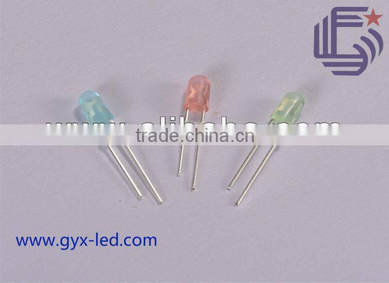 GYX Lamp Series with rgb and bi-color of 3mm/5mm size lamp led