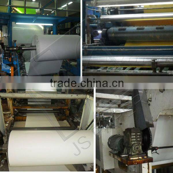 White corrugated cardboard