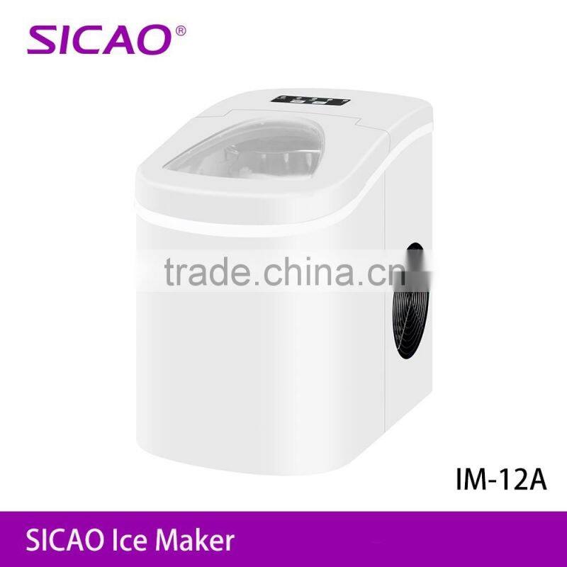 compressor portable pellet ice maker machine for home