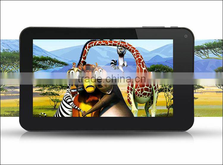 7 inch usb tablet computer with Allwinner A33 Dual Core 1080P USB Host Android 4.4 B