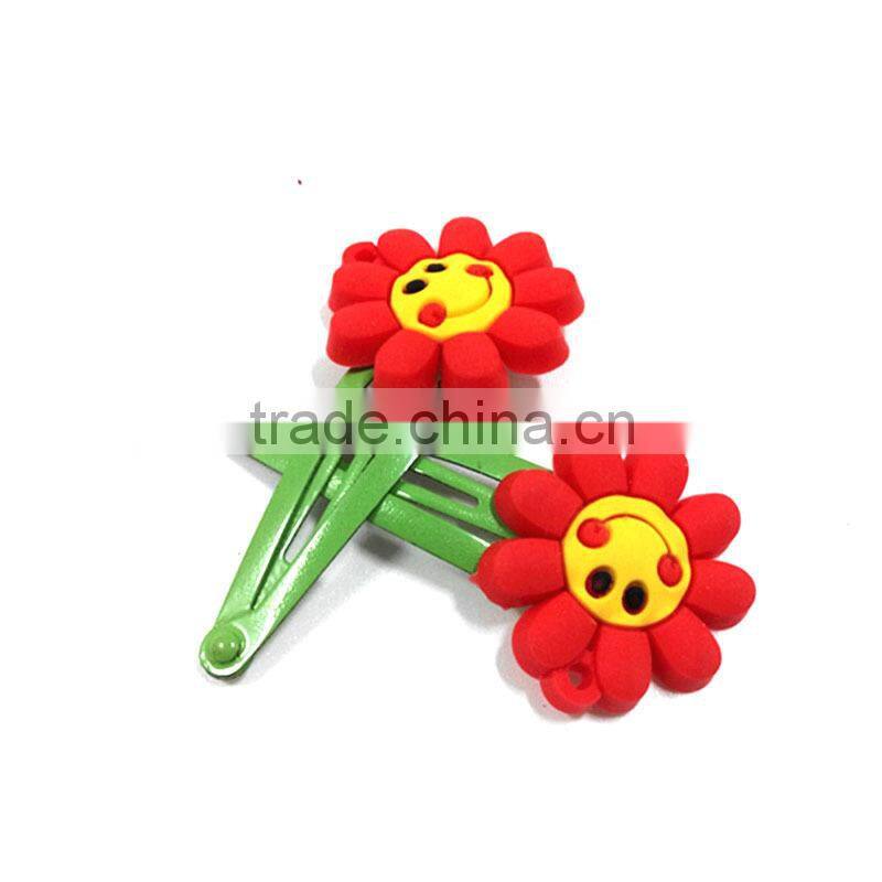 Butterfly shape cheap cartoon design custom bobby pin