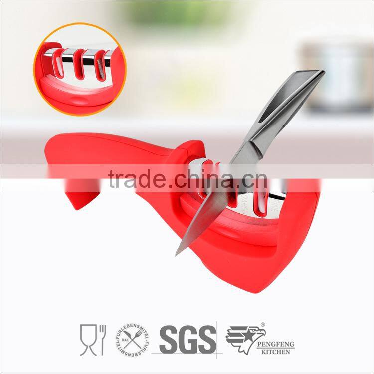 Eco-friendly multi-function kitchen knife sharpener