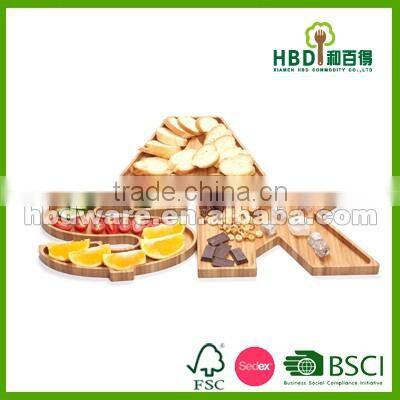 Hot selling heart shape serving tray , new design serving tray