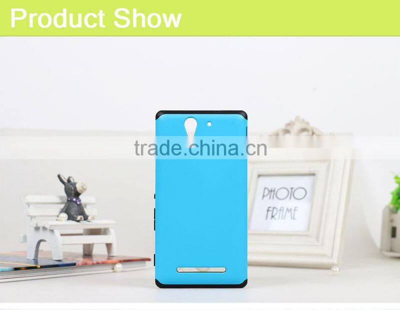 2014 LZB wholesale PC+TPU Phone case for Sony xperia c3,for Sony Xperia C3 case