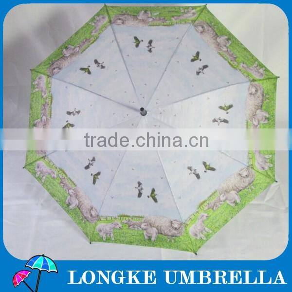 animal printing schaap print umbrella straight umbrella