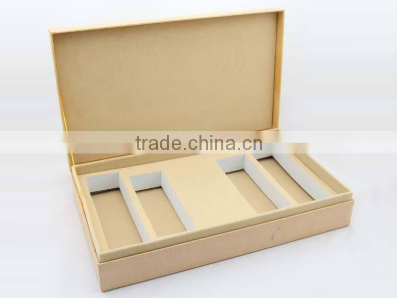 Custom made wooden packaging box with EVA foam insert