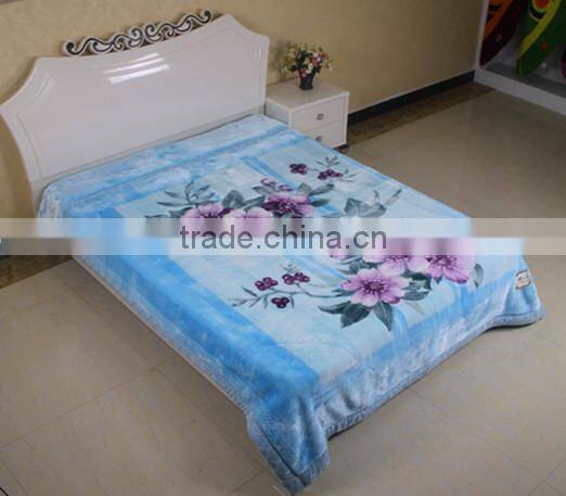 wholesale new design stocklot 100% polyester blanket