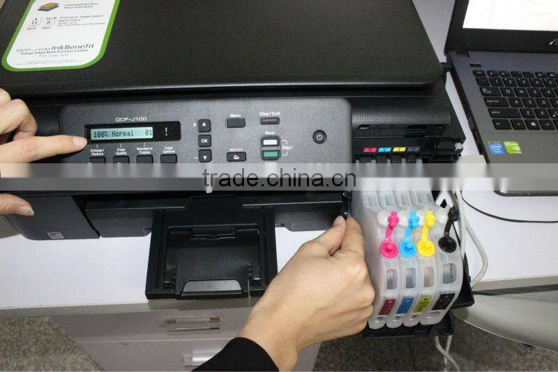 Long & Short lc505 C/M/Y lc509 BK refillable ink cartridge for Brother j100, j105, j200, have tested PERFECT! NO need chip