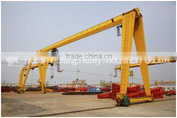 5~50 Ton Single Girder Gantry Crane for Sale with supply for Rail
