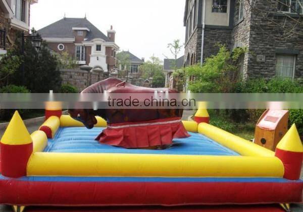 China factory exciting theme park rides mechanical rodeo bull cheap amusement rides for sale