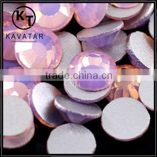 New arrival Opal flat back rhinestones for dress