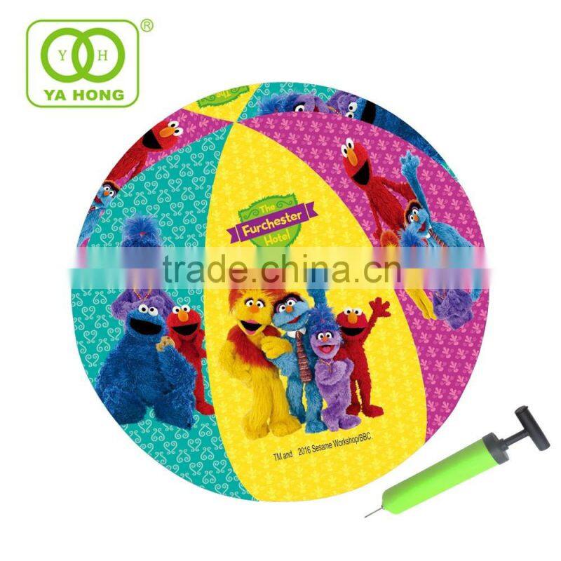 16 inch Inflatable Fitness Yoga Gym ball with fabric covered