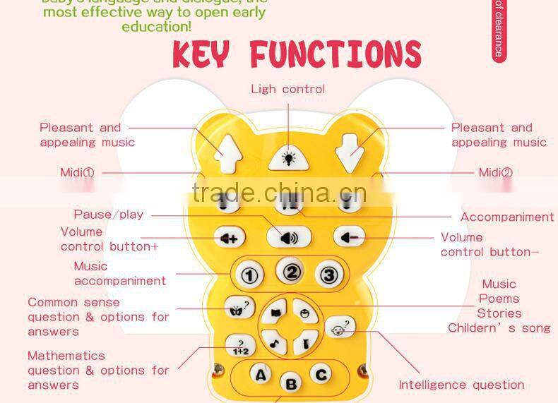 Baby intelligence learning baby toys story machine