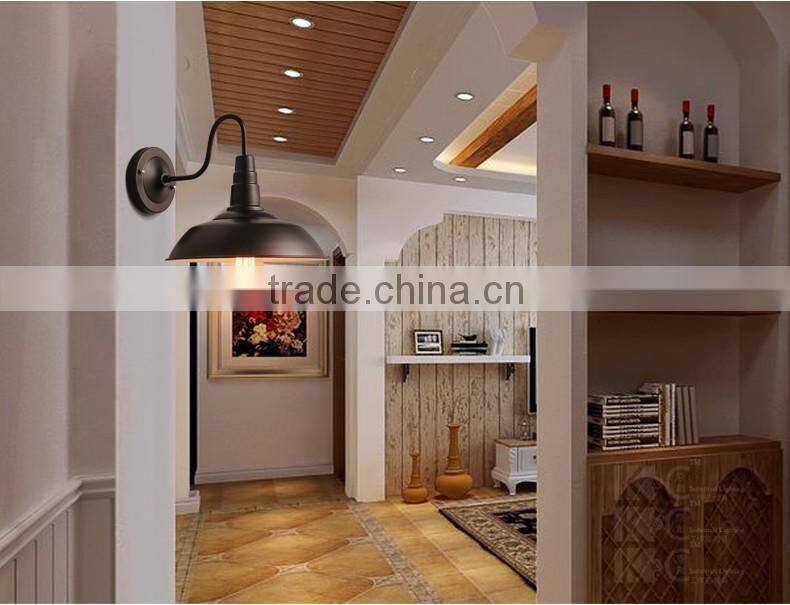 Industrial vintage antique adjustable bedroom wall lamp