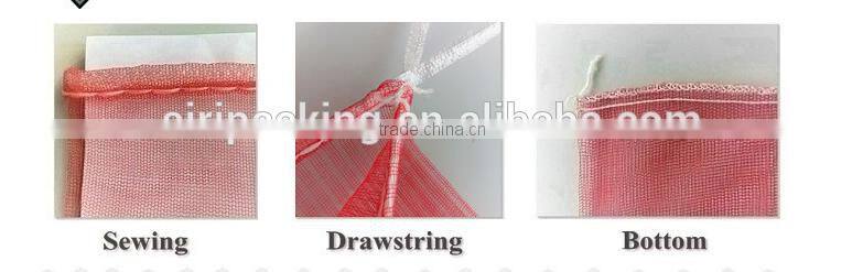 Professional Factory Cheap Wholesale Top Quality 2016 Tubular PP round yarn mesh bags for packaging vegetables and fruits