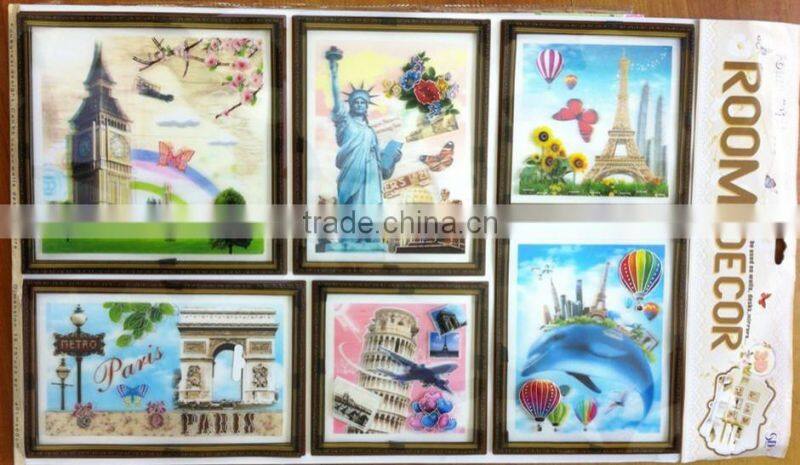 Room 3D decor wall sticker