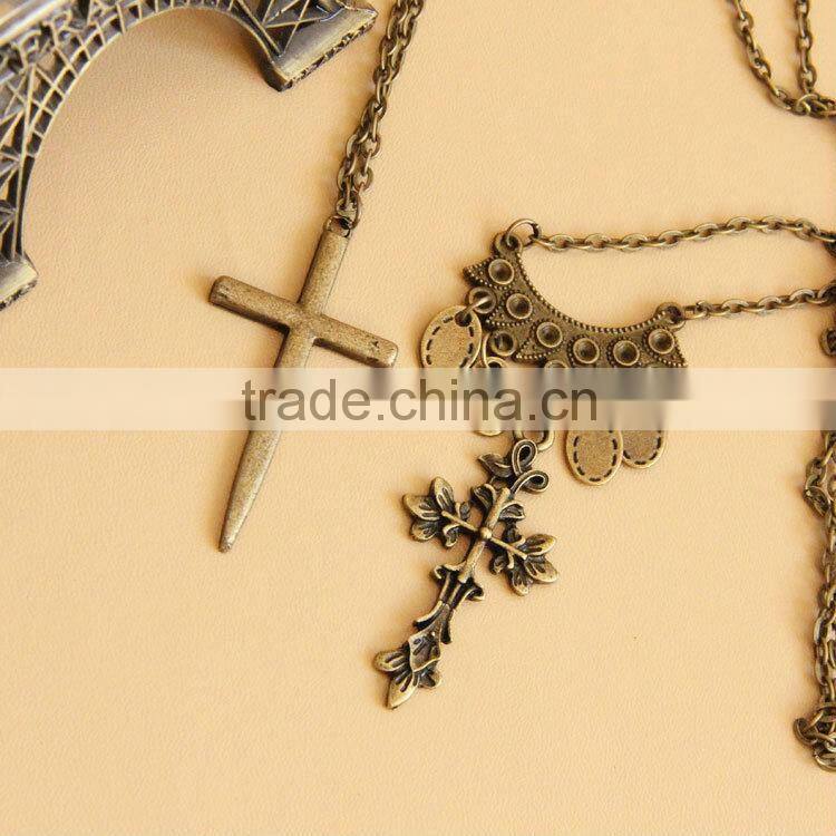 MYLOVE cross sweater chain winter jewelry coat chain MLSC-16