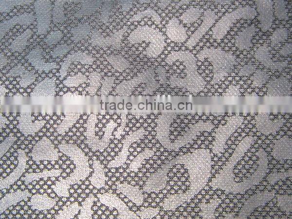Hot Sale scuba Polyester in spandex fabric with foil