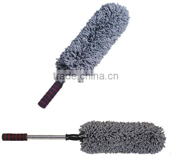 Long Extendable Handle Exterior Or Interior Use Microfiber Multipurpose Duster Car Wash Brush