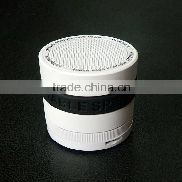 High quality mini bluetooth manual super bass portable speaker