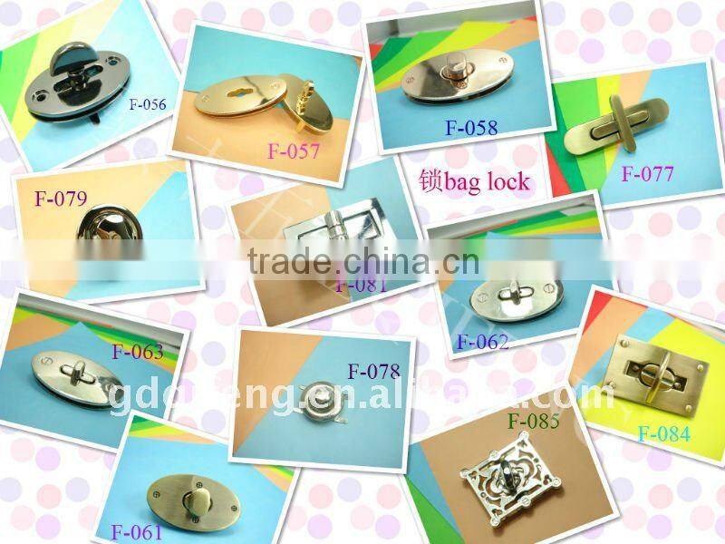 Qifeng decoration bag fittings and accessories hardware lock