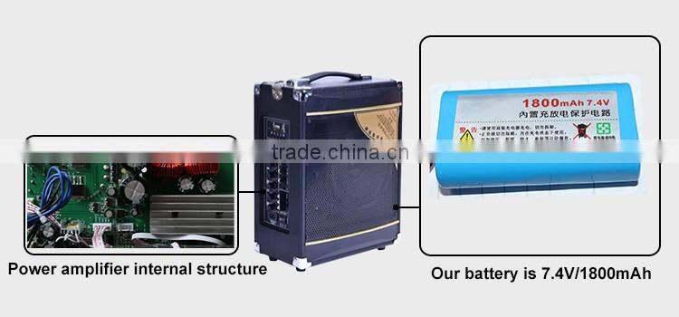 6.5'' DJ Woofer Sound Box with Rechargeble Battery Active Portable Speaker Made in China