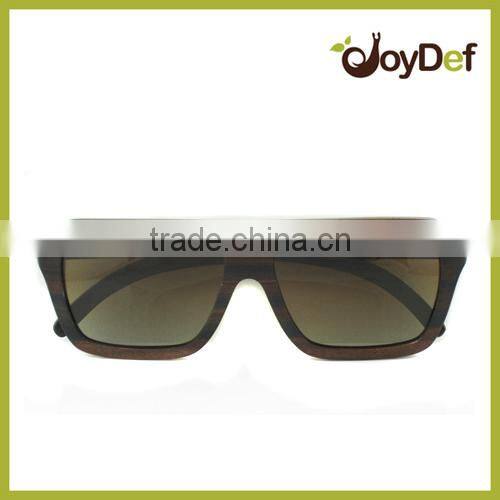 recycle skateboard wood sunglasses, wood sunglasses, colorful wooden frame GA076