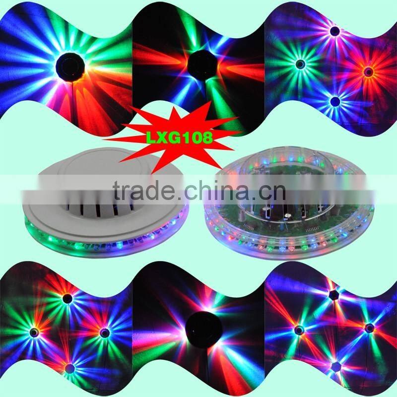 Night club lights 8W RGB Sunflower LED Light
