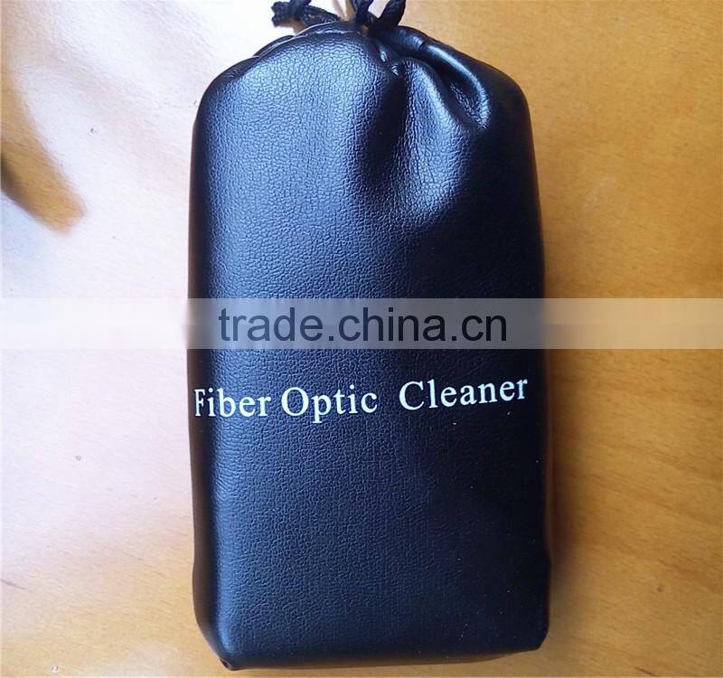 Optical fiber connector cleaner