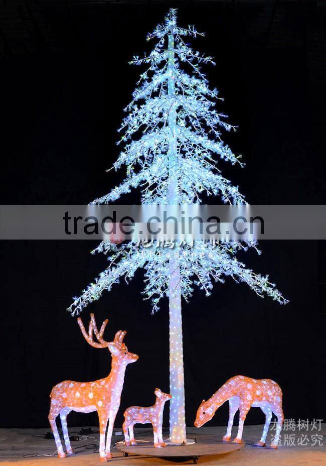 7m outdoor RGB christmas decorations tree light