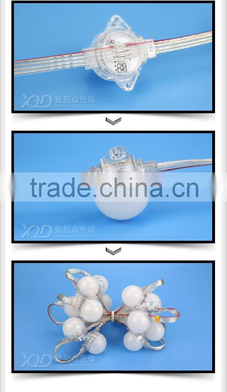 30mm led Pixel light DC12v digital rgb led pixels