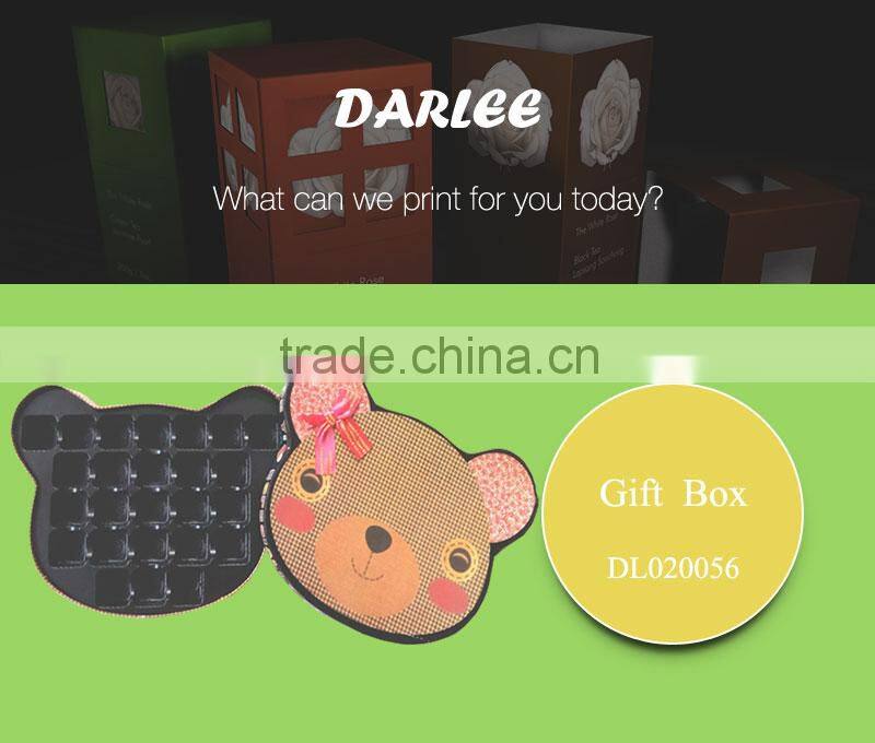 Recycled custom printed handmade paper christmas fancy baby sweet box