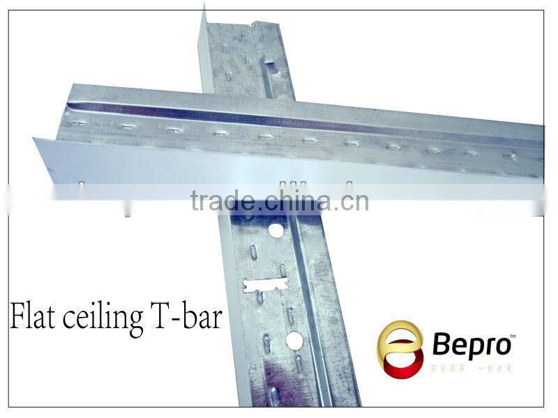 Gavalnized steel ceiling tee grid, Main tee 38mm